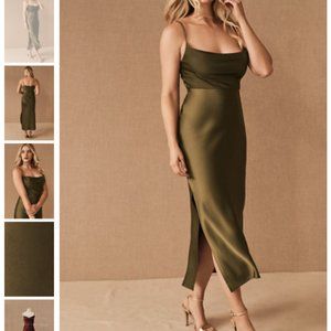 Bhldn Cali Dress in Olive -- size 0